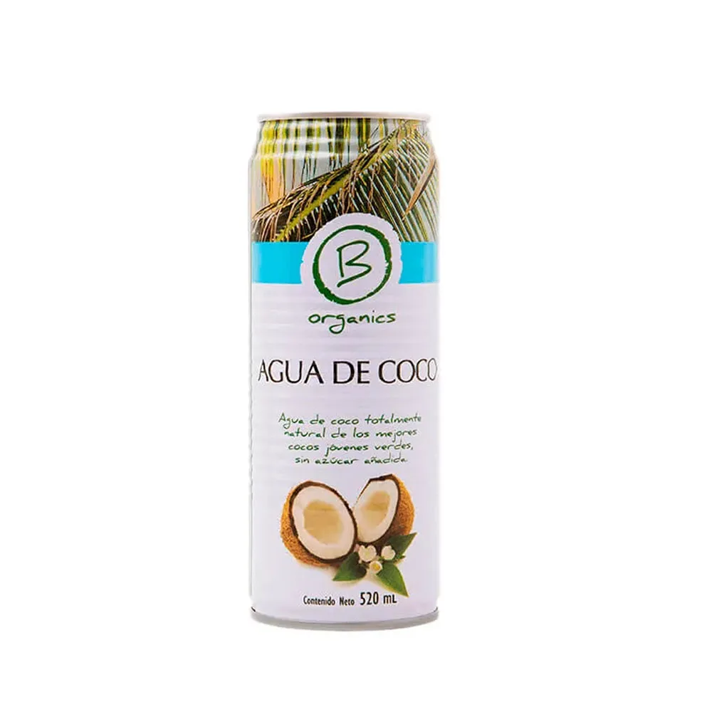 Agua coco natural 520 ML B ORGANICS