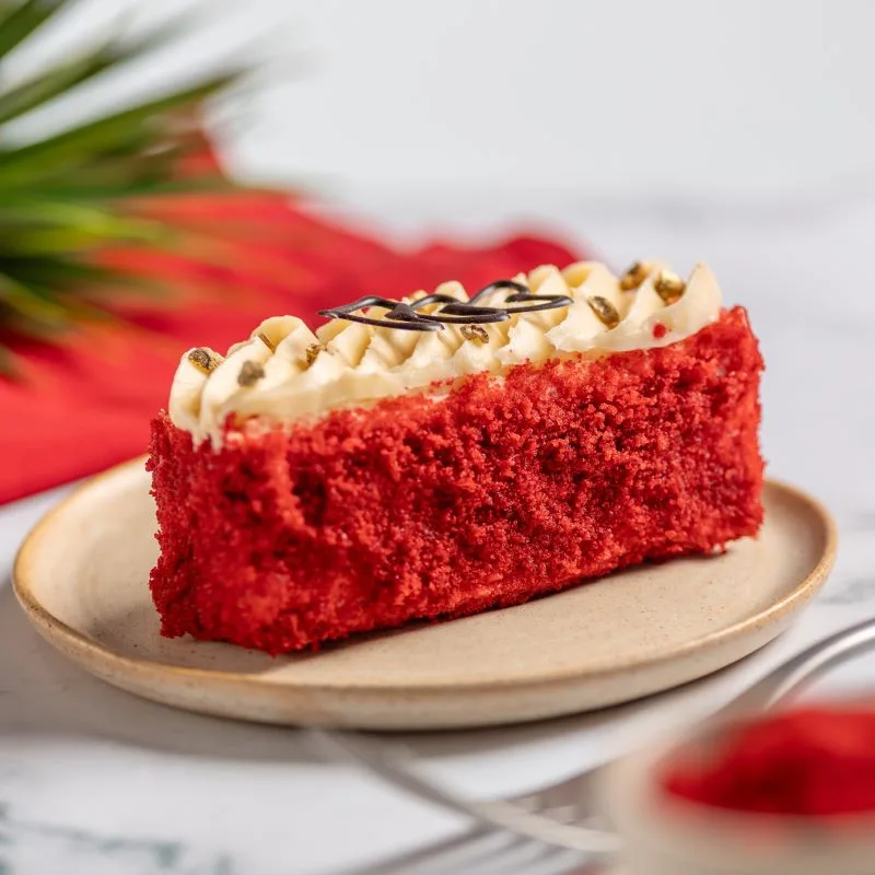 Adorada Frambuesa Red Velvet. sin Azúcar. Keto Individual.