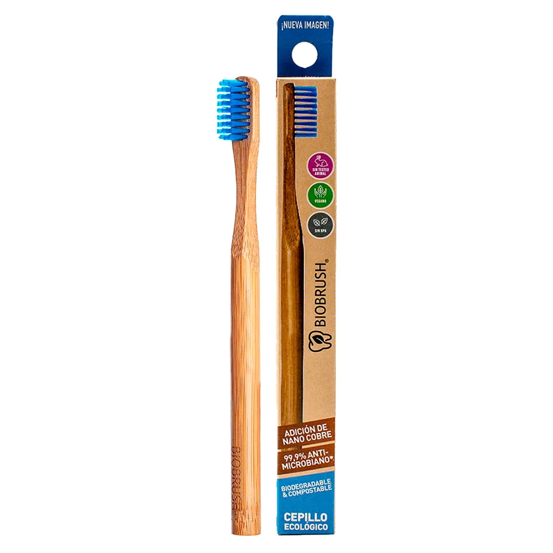 Cepillo de Dientes Suave Azul